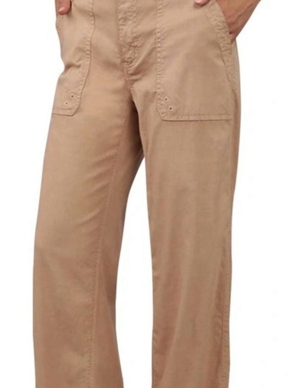 American Eagle Outfitters Women's Tan Wide-Leg pants